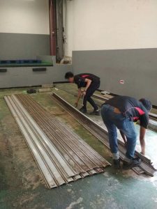 Service rolling door